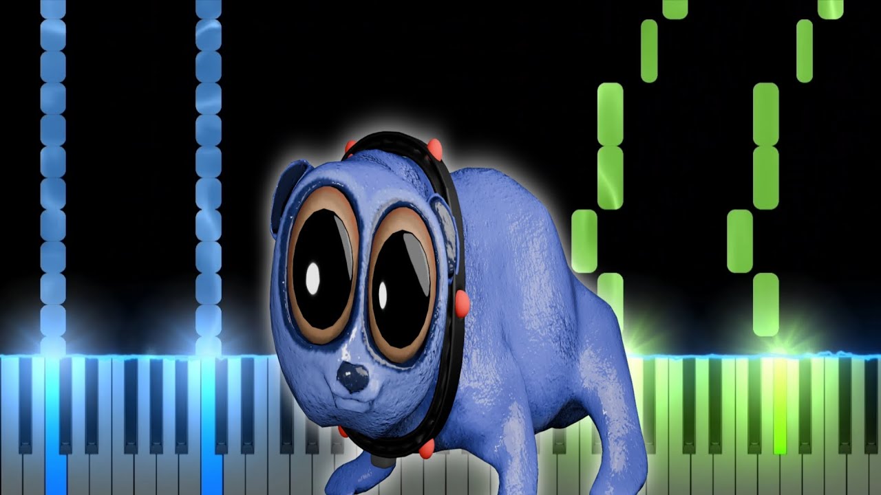 Garten Of Banban 8: Anti Devil OST - Borrowed Voices (Piano Tutorial)