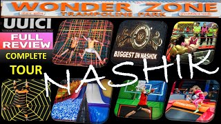 WONDER ZONE TRAMPOLINE PARK NASHIK | Trampoline Park Nashik | #nashik #trampoline #games #adventure