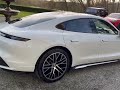 Porsche Taycan White