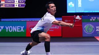 Kembali Beraksi Jojo Buat Pemain Tunggal Malaysia Tak Berdaya 🇮🇩Jonatan Christie vs 🇲🇾Lee Zii Jia