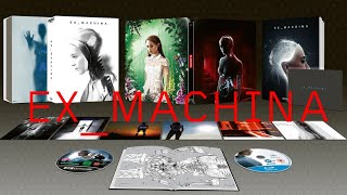 Ex Machina 4k Bluray Ultimate Collector's Edition Unboxing.