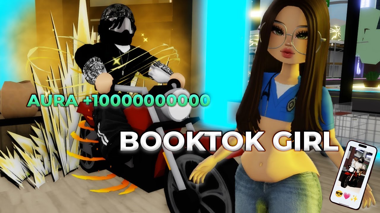 Brookhaven RP (Roblox) - Booktok girl