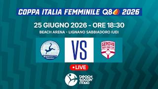 Lady Terracina - Genova BS | Coppa Italia Femminile Q8 Beach Soccer 2026