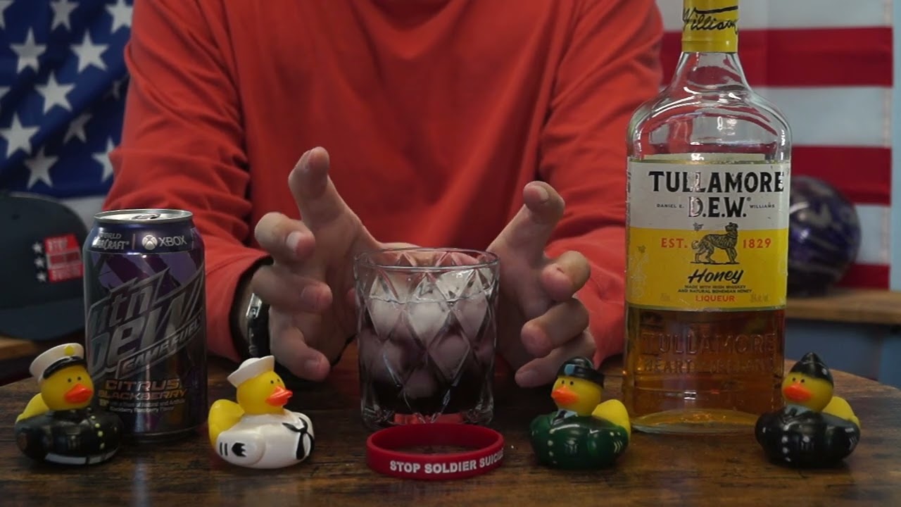 James Gurley Sr - Tullamore DEW Honey & Mtn Dew Gamefuel Citrus Blackberry Soda