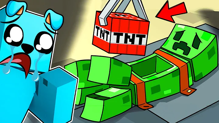 SMUTNA HISTORIA o CREEPERZE w Minecraft 😭😭