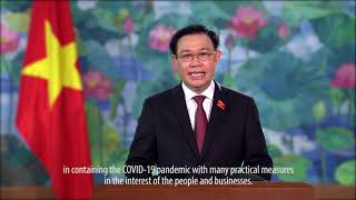 Mr. Vuong Dinh Hue, President of the National Assembly of Viet Nam