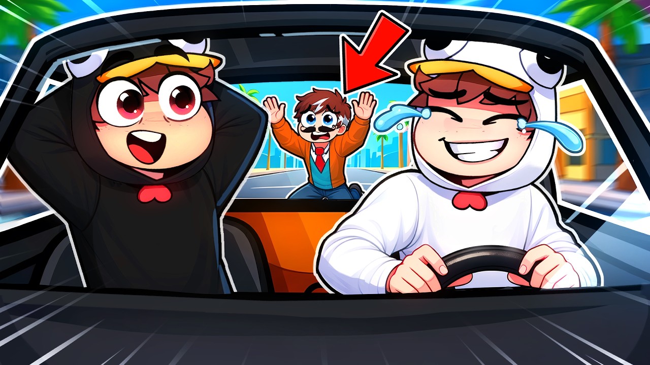 Nous avons fui notre PÈRE pendant 24 heures dans GTA 5 !