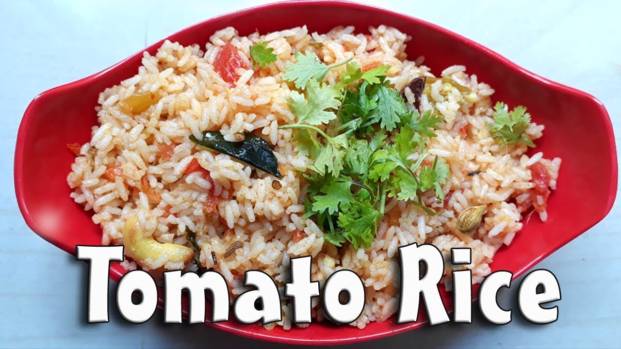 TAMATO RICE - Simple and Easy Tamato rice - Lunch Box Recipe | Street Food INDIA