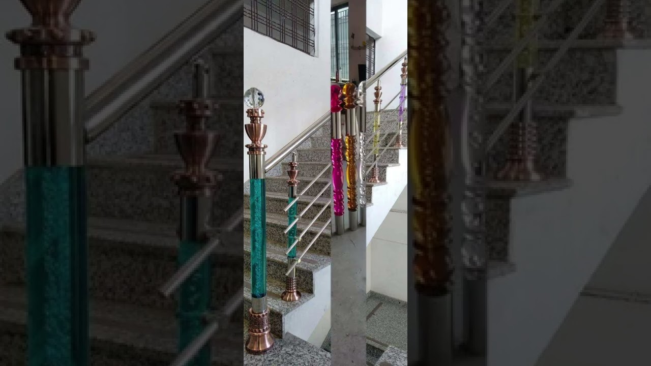 color collection manforce stainless steel hand railing mein use hota hai 🔥🥱🥱