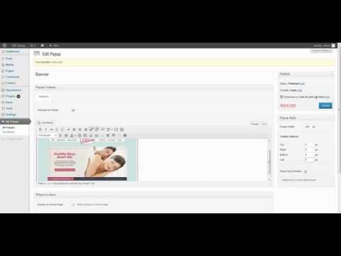 Uji Popup Wordpress Plugin