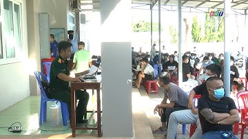 85 thanh niên xã Phước Tân, H. Xuyên Mộc tham gia khám sức khỏe nghĩa vụ quân sự | BRTgo