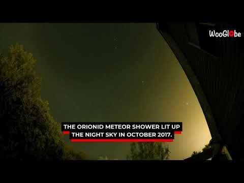 Orionid Meteor Shower Lights Up the Night Sky in 4K ✨🌠