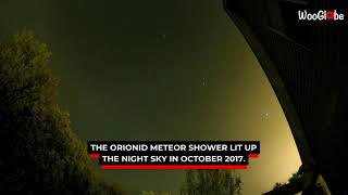 Orionid Meteor Shower Lights Up the Night Sky in 4K ✨🌠