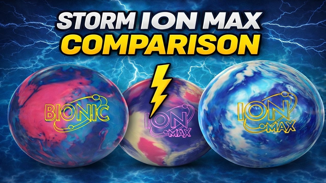 Storm Ion Max Pearl Review & Comparison | Ion Max vs Bionic vs Apex Jackal vs Roto Grip Transformer