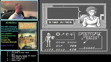 NES Challenge: Game#141: Dungeon Magic: Sword of the Elements(part 8)