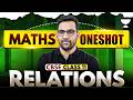 Relations Class 11 Maths Chapter 2 One Shot | Relations &amp; Functions #1 | Mandeep Sir