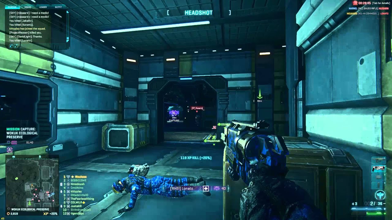 Commissioner Montage! Best Pistol in the game | Planetside 2 Gameplay Montage