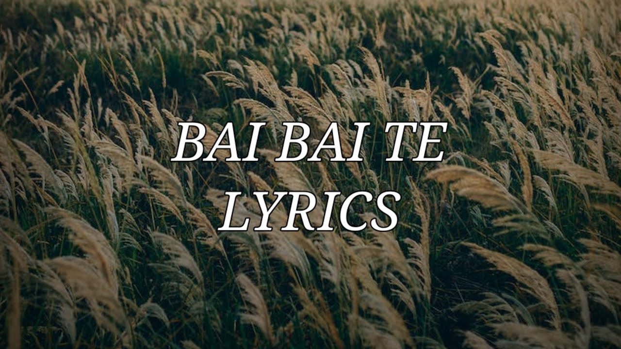 Bai Bai Te Lyrics | Santali Romantic Song | Shivendra Murmu | @Romeo Baskey