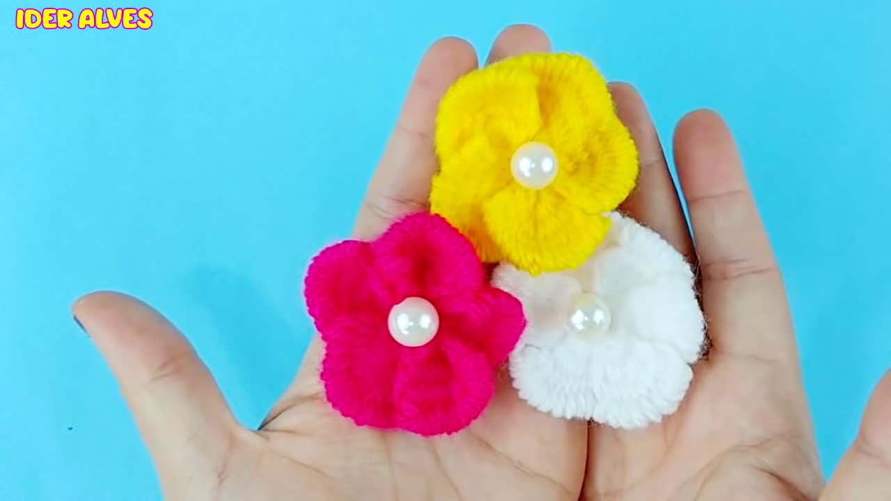 APRENDA A FAZER A FLOR DE CROCHÊ MAIS FÁCIL DO MUNDO!