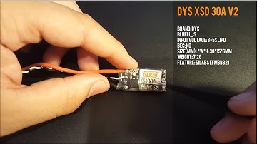 DYS XSD 30A V2 Review and Noise Testing