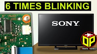 6 Times Blinking | Sony Bravia Smart LED TV  Red Light Blinking 6 Times | BD9397EFV IC Datasheet Resimi