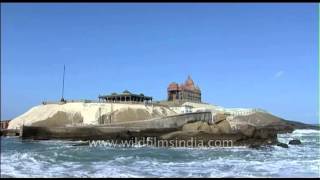 Astonishing view of the Kanyakumari temple