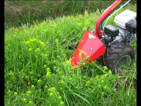 Meccanica Benassi MF 223 con barra falciante semifitta.avi