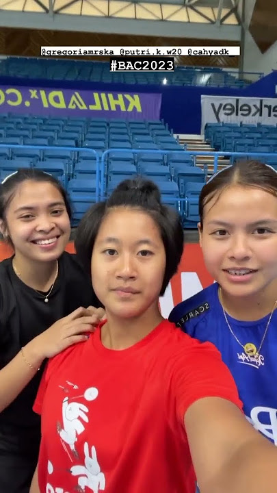 Gregoria Mariska,Putri Kusuma Wardani, Komang Ayu Cahya Dewi minta dukungan di BAC 2023 Dubai