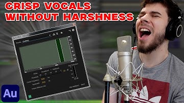 How to Get CRISPY Vocals Without the HARSHNESS: Adobe Audition DeEsser