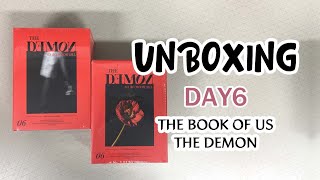 DAY6 미니 6집 The Book of Us The Demon 앨범 개봉 후기