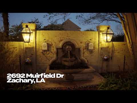 2692 Muirfield Dr, Zachary, LA home video tour
