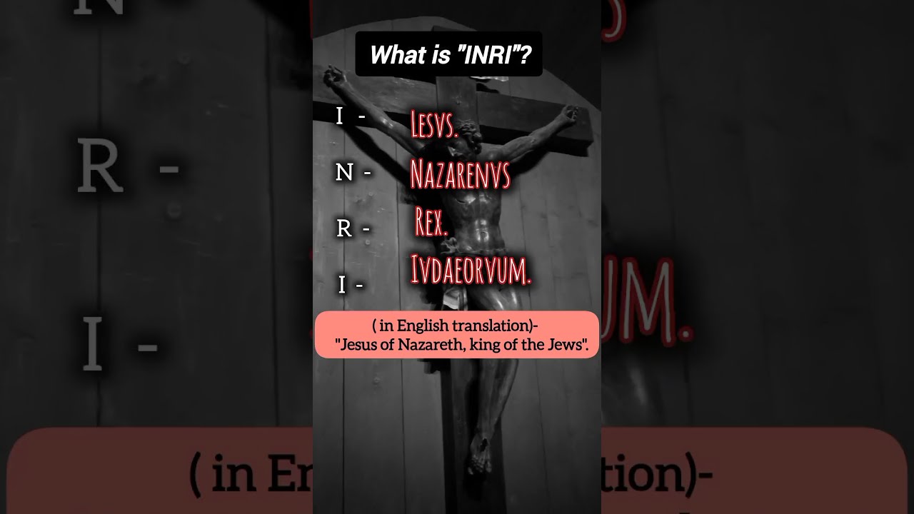 What Is INRI Christian Video April 4 2024