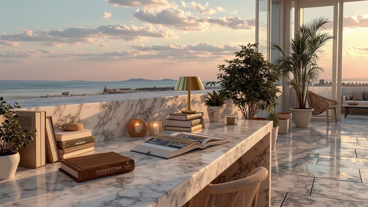 Музыка для глубокой работы и учебы | Безмолвная атмосфера на крыше