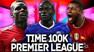 MELHOR TIME DE ATÉ 100K DA PREMIER LEAGUE  | FIFA 21 ULTIMATE TEAM