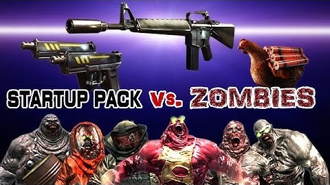 Dead Trigger 2 M-16 Dual Glock Boom Chicken (Startup pack)  vs. Zombies HD