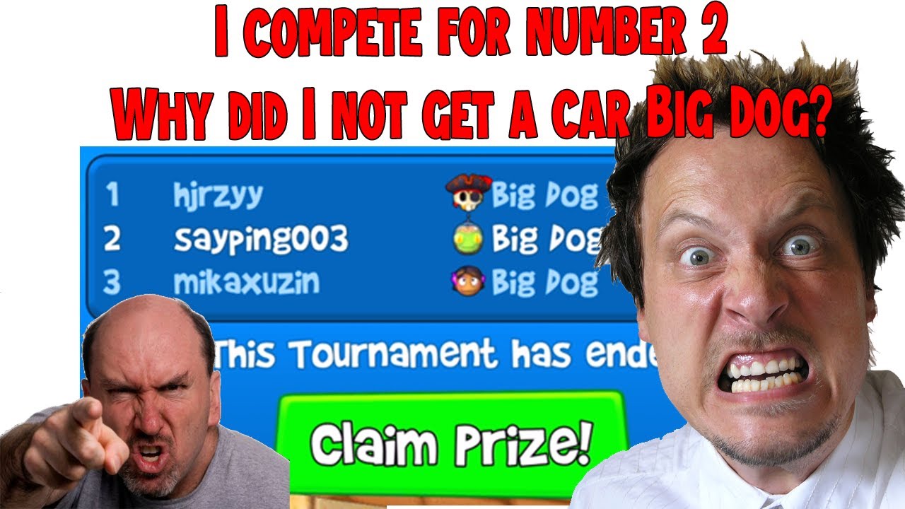 I compete for number 2, Why did I not get a car Big Dog? Beach Buggy