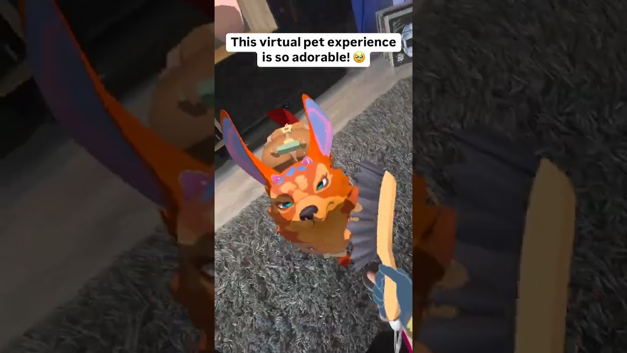 Adorable Mixed Reality Pet Sim On Meta Quest 3