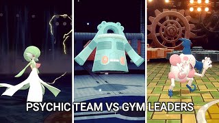 Psychic Monotype Team vs Gym Leaders - Pokémon Shining Pearl