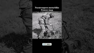 The Welbike💥A Small Motorcycle for Paratroopers in World War 2#ww2 #motorcycle #funny ##ww2history