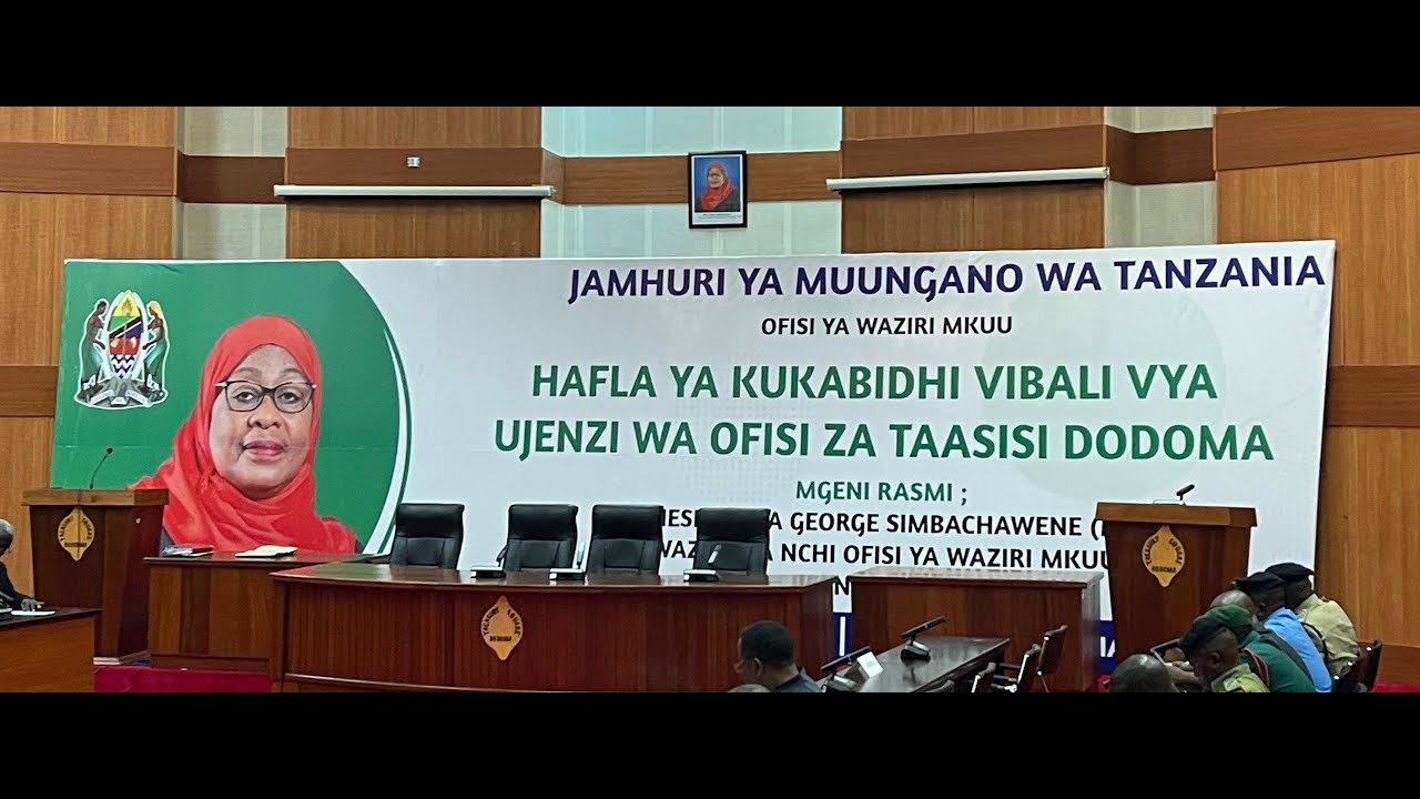 Maelezo TV LIVE!  HAFLA YA KUKABIDHI VIBALI VYA UJENZI KWA OFISI ZA TAASISI LEO JIJINI DODOMA.