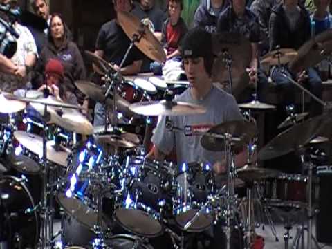 tyler arebalo 1st place drum circuit drum solo 2009