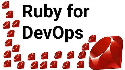 Ruby DevOps Tutorial - 1