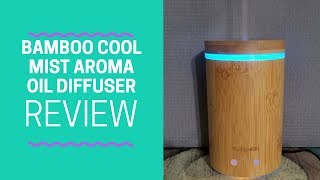 Bamboo Cool Mist Aroma Oil Diffuser Review