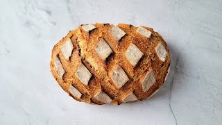 Criss-Cross Dough Scoring