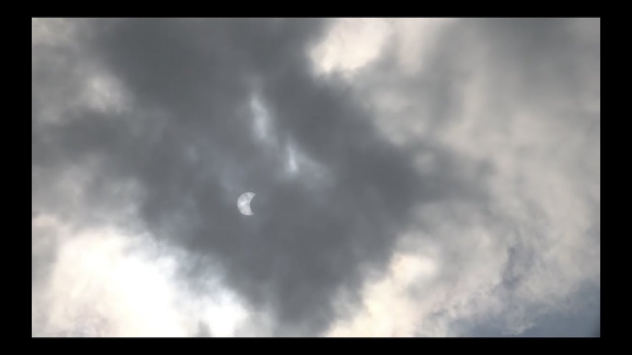 #SolarEclipse2017 Through the Clouds