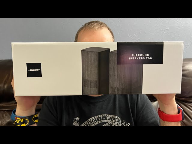 $549 Bose 700 Surround Speakers Unboxing and Testing - YouTube