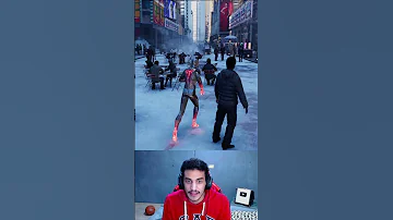 Spiderman لقيت بهجت صابر في الشارع 