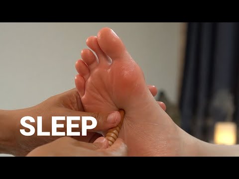 SLEEP REFLEXOLOGY | LADY IN HER 20s FATIGUE ALL OVER THE FEET [RIGHT FOOT] | 20s FEMALE