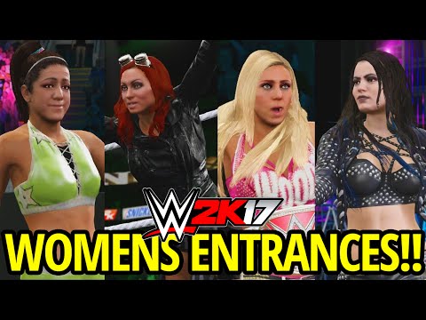 WWE 2K17 Video Features All The Women Entrances