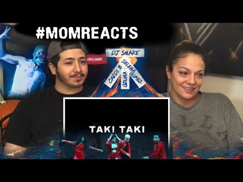 #MomReacts Dj Snake Taki Taki Ft. Selena Gomez, Ozuna, Cardi B REACTION